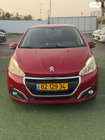 מודעת רכב פיג'ו 208