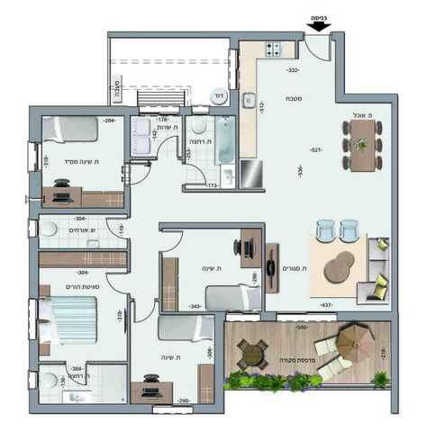 דירה, נחל קדרון 20, פארק הנחל, באר שבע