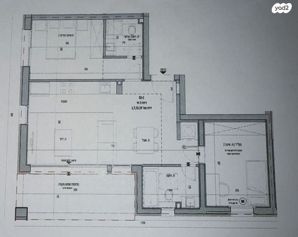 דירה, הגנים 1, נווה גן, רמת השרון