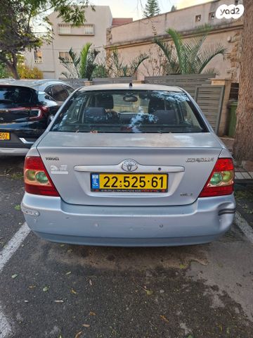 מודעת רכב טויוטה קורולה