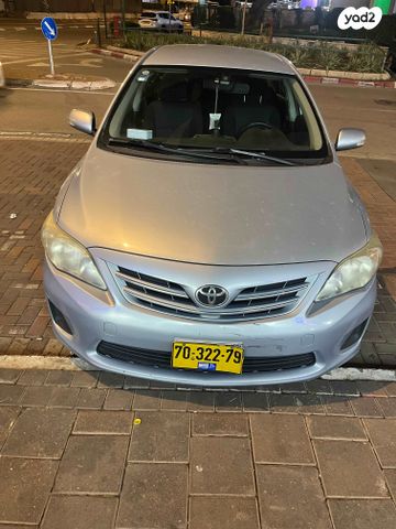 מודעת רכב טויוטה קורולה
