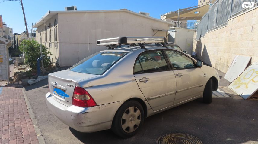 מודעת רכב טויוטה קורולה