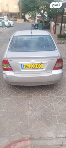 מודעת רכב טויוטה קורולה