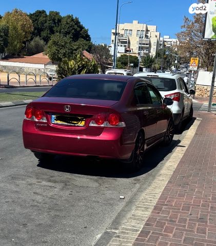 מודעת רכב הונדה סיוויק