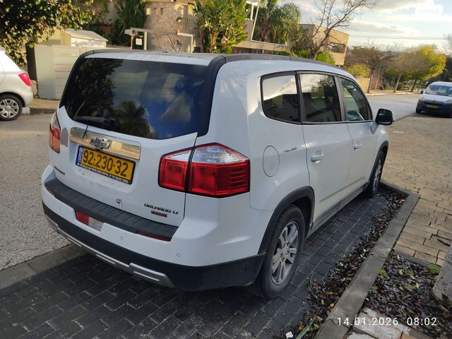 מודעת רכב שברולט אורלנדו