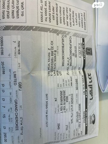 ג'יפ גרנד צ'ירוקי