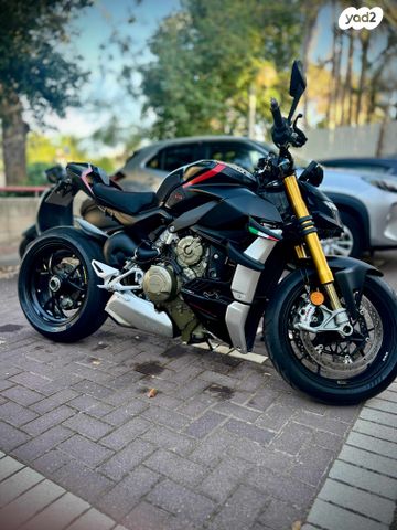 מודעת רכב דוקאטי סטריטפייטר V4s