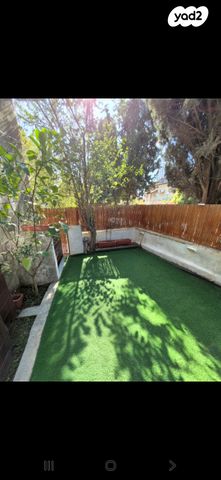 דירת גן, בורוכוב 57, קרית היובל, ירושלים