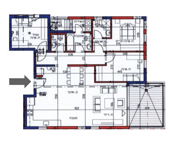 דירה, טרומפלדור, פועלים ד, כפר סבא