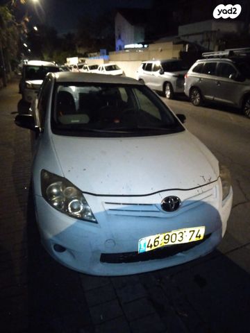 מודעת רכב טויוטה אוריס