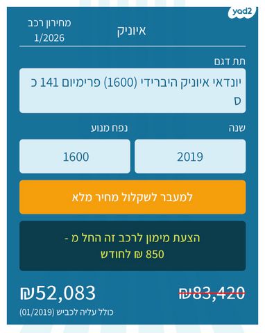 יונדאי איוניק