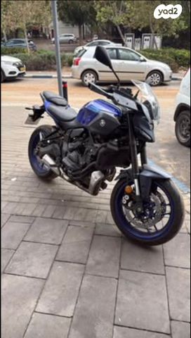 מודעת רכב ימאהה MT 07