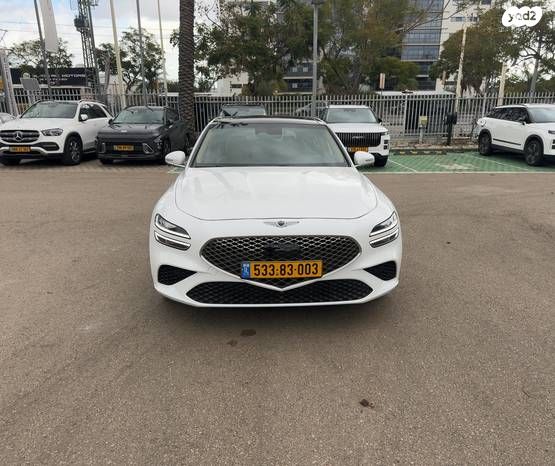 מודעת רכב ג'נסיס G70