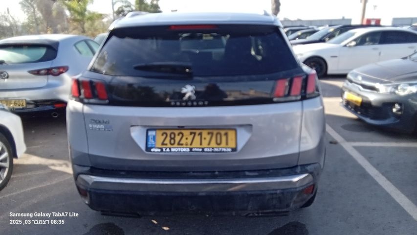 מודעת רכב פיג'ו 3008