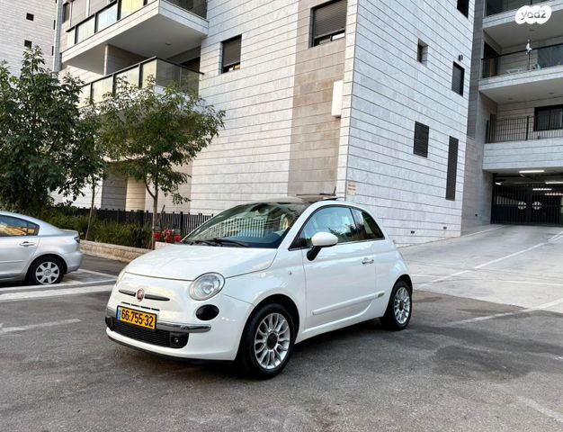 מודעת רכב פיאט 500