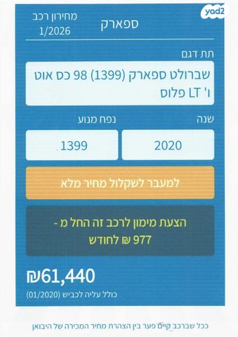 שברולט ספארק