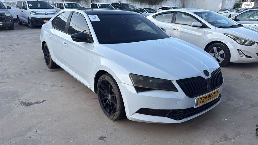 מודעת רכב סקודה סופרב