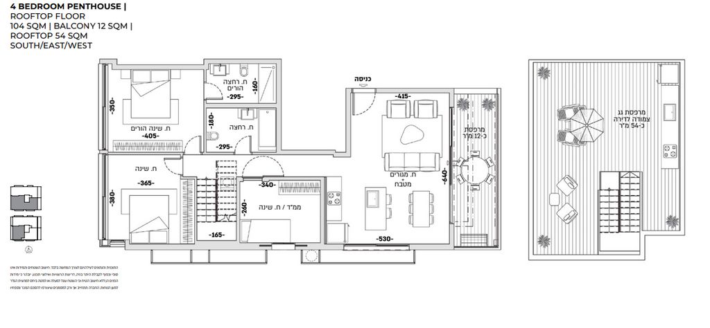 גג/ פנטהאוז, בן יהודה, הצפון הישן - צפון, תל אביב יפו
