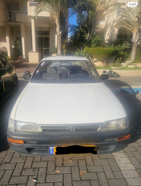 מודעת רכב טויוטה קורולה
