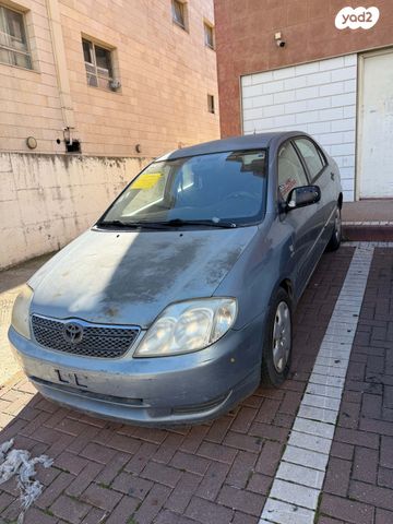 מודעת רכב טויוטה קורולה