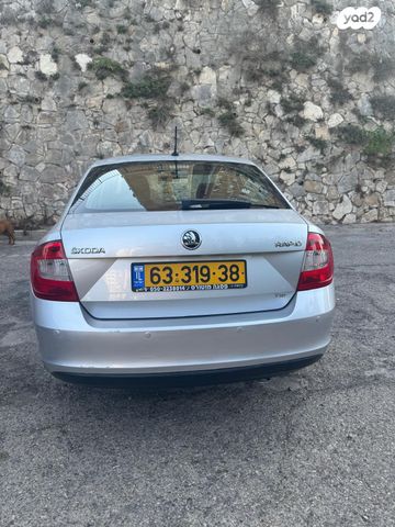 מודעת רכב סקודה ראפיד