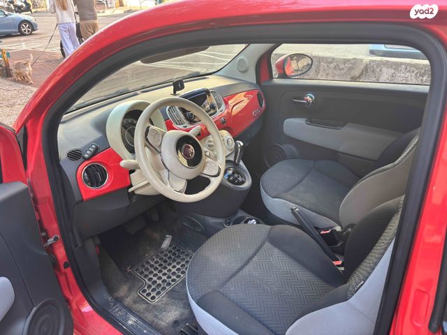 מודעת רכב פיאט 500