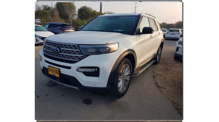 מודעת רכב פורד אקספלורר