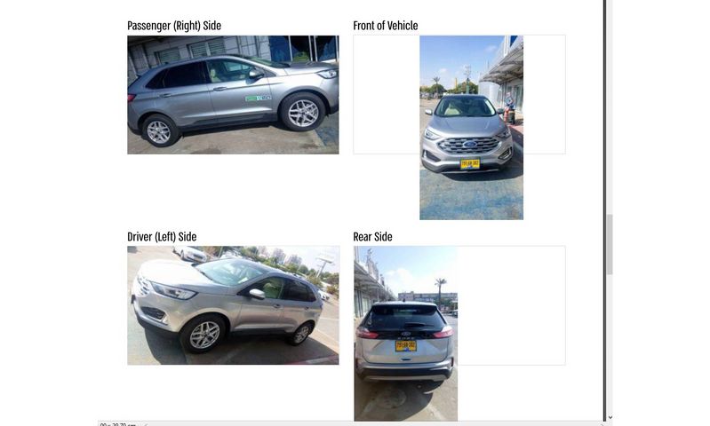 מודעת רכב פורד אדג'