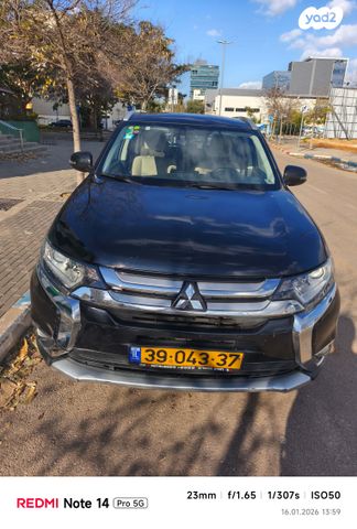 מודעת רכב מיצובישי אאוטלנדר