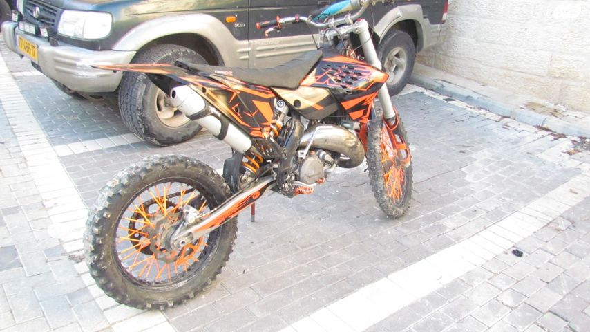 מודעת רכב KTM Enduro EXC 125