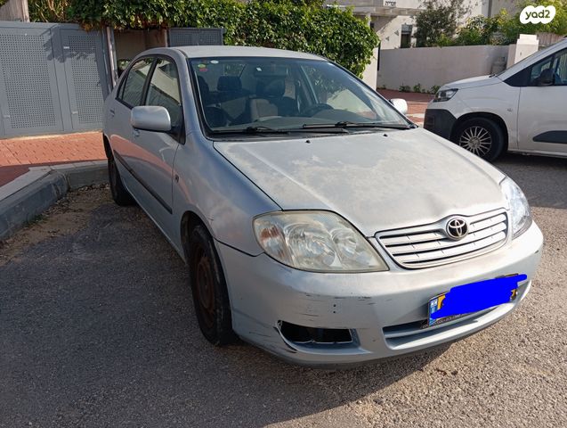 מודעת רכב טויוטה קורולה