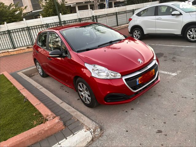 מודעת רכב פיג'ו 208