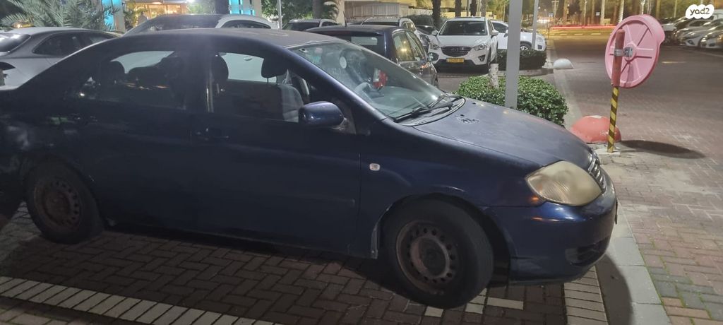 מודעת רכב טויוטה קורולה