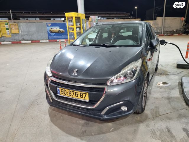 מודעת רכב פיג'ו 208