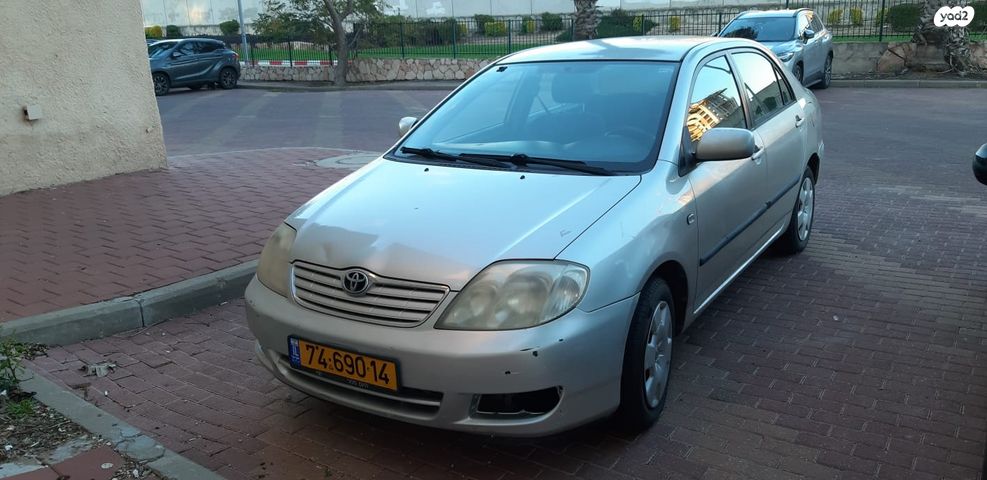 מודעת רכב טויוטה קורולה