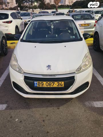 מודעת רכב פיג'ו 208