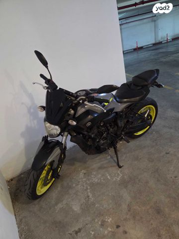 מודעת רכב ימאהה MT 07