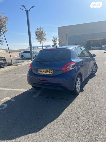 מודעת רכב פיג'ו 208