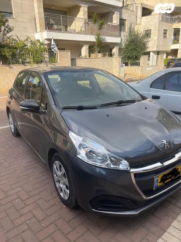 מודעת רכב פיג'ו 208