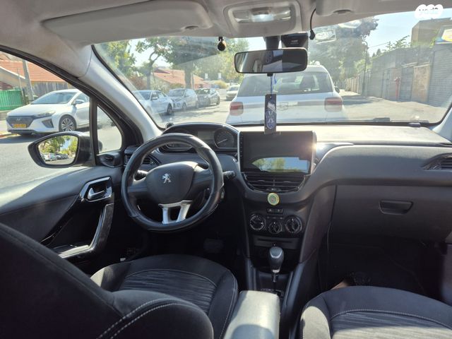 מודעת רכב פיג'ו 208