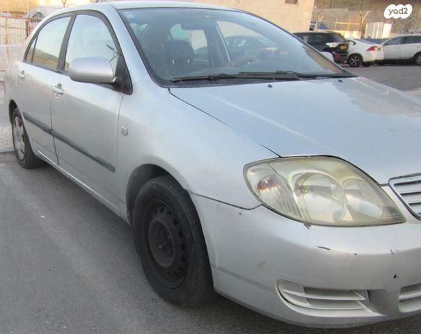 מודעת רכב טויוטה קורולה