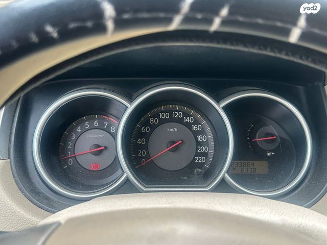 מודעת רכב ניסאן טידה