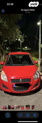 מודעת רכב סוזוקי ספלאש