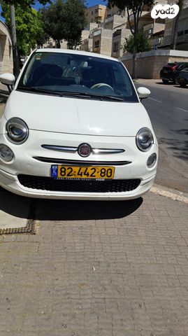 מודעת רכב פיאט 500