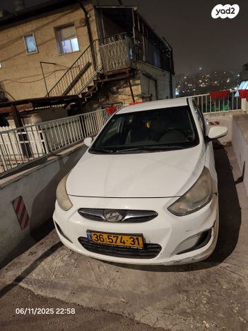 מודעת רכב יונדאי אקסנט i25