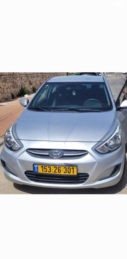 מודעת רכב יונדאי אקסנט i25