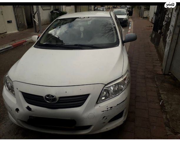 מודעת רכב טויוטה קורולה