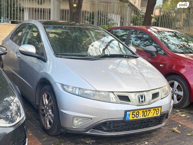 מודעת רכב הונדה סיוויק