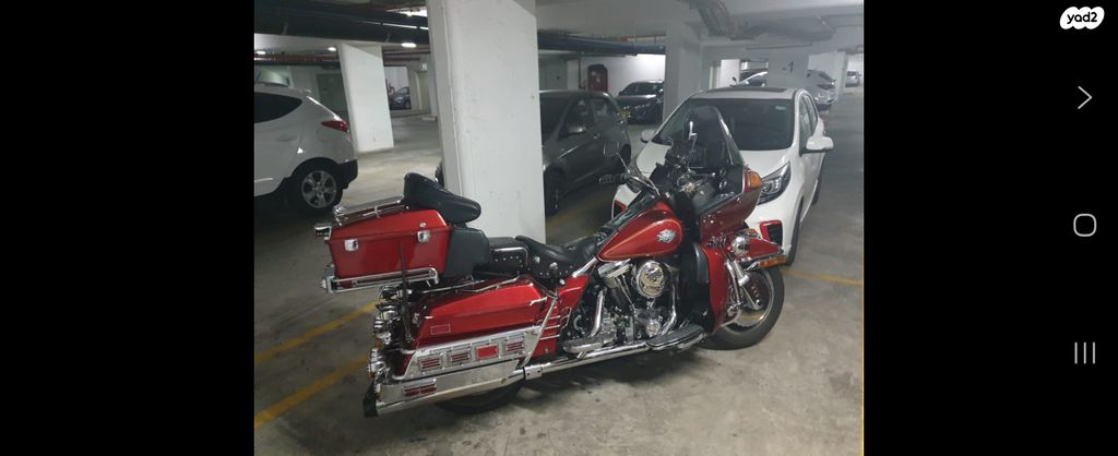 מודעת רכב הרלי דיווידסון אלקטרה גלייד 1340