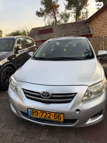 מודעת רכב טויוטה קורולה